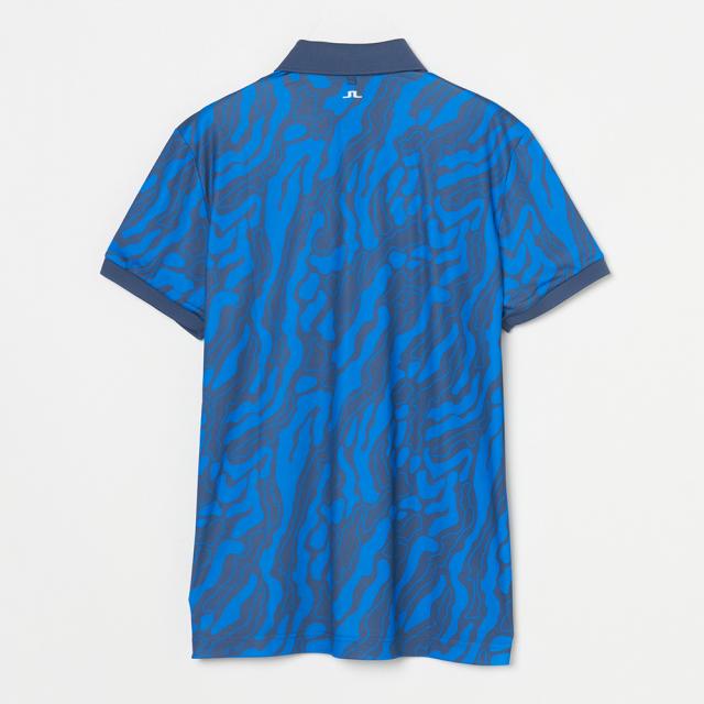 J.LINDEBERG(J.LINDEBERG)ゴルフウェア ツアーテックプリントポロシャツ DPWT 071-24950-2…_1