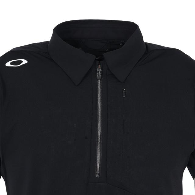 オークリー(OAKLEY)ゴルフウェア 吸汗速乾 冷感 半袖ポロシャツ スカル