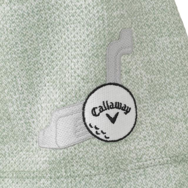 【ポイント5％！5/3 21:00〜22:59限定】キャロウェイ(CALLAWAY)ゴルフウェア かざあなメッシュシャンブレー柄半袖シャツ C26134127-1130(Men’…_6