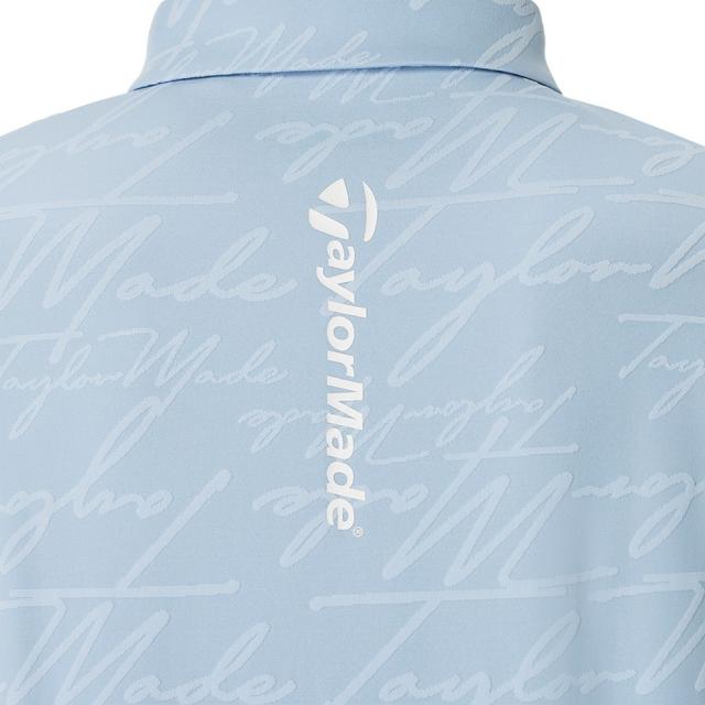 テーラーメイド(TAYLORMADE)ゴルフウェア 吸汗速乾 スクリプトジャガード 半袖ポロシャツ M20975-TL738(…_4