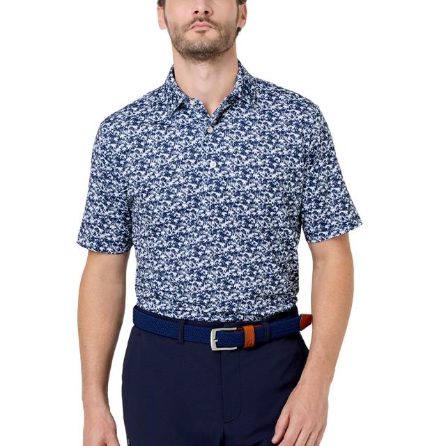 フットジョイ(FOOT JOY)ゴルフウェア ヒデゥンパルム ストレッチライル半袖シャツ 40185(Men’s)