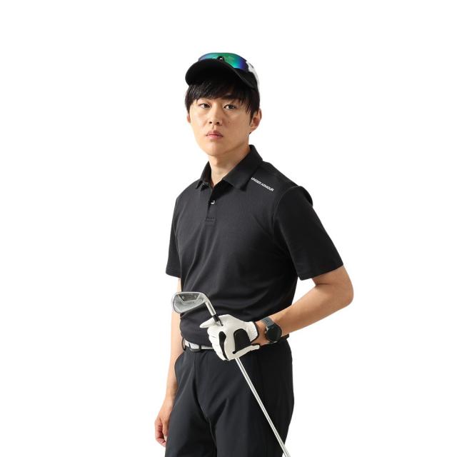 アンダーアーマー(UNDER ARMOUR)ゴルフウェア ドライブ クール プロ ポロシャツ 6014598 001(Men’…
