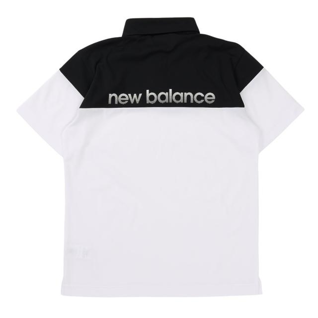 【ポイント5％！5/3 21:00〜22:59限定】ニューバランス(new balance)ゴルフウェア 半袖 COLLAR シャツ 012-6168001-010(Men’s)_1