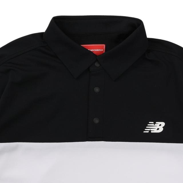 【ポイント5％！5/3 21:00〜22:59限定】ニューバランス(new balance)ゴルフウェア 半袖 COLLAR シャツ 012-6168001-010(Men’s)_2
