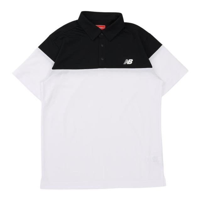 【ポイント5％！5/3 21:00〜22:59限定】ニューバランス(new balance)ゴルフウェア 半袖 COLLAR シャツ 012-6168001-010(Men’s)