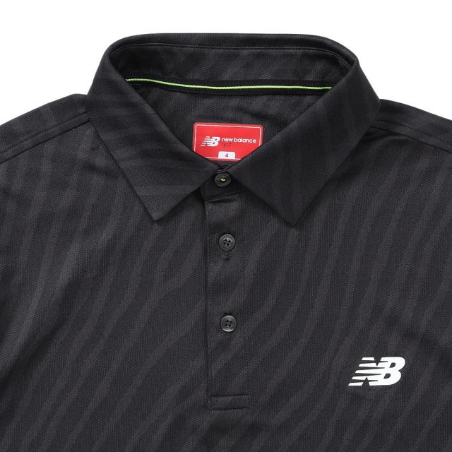 【ポイント5％！5/3 21:00〜22:59限定】ニューバランス(new balance)ゴルフウェア 吸汗速乾 半袖ポロシャツ COLLAR 012-6168002-010(…_2