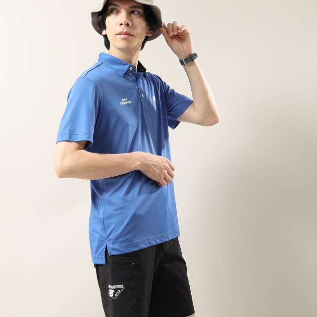 【ポイント5％！5/3 21:00〜22:59限定】ニューバランス(new balance)ゴルフウェア 接触冷感 半袖 カラーシャツ 012-6168014-111(Men’s)_6