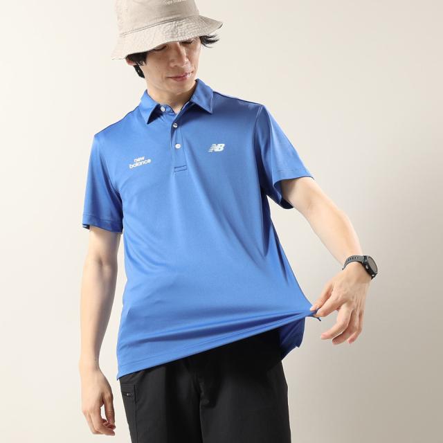 【ポイント5％！5/3 21:00〜22:59限定】ニューバランス(new balance)ゴルフウェア 接触冷感 半袖 カラーシャツ 012-6168014-111(Men’s)_7
