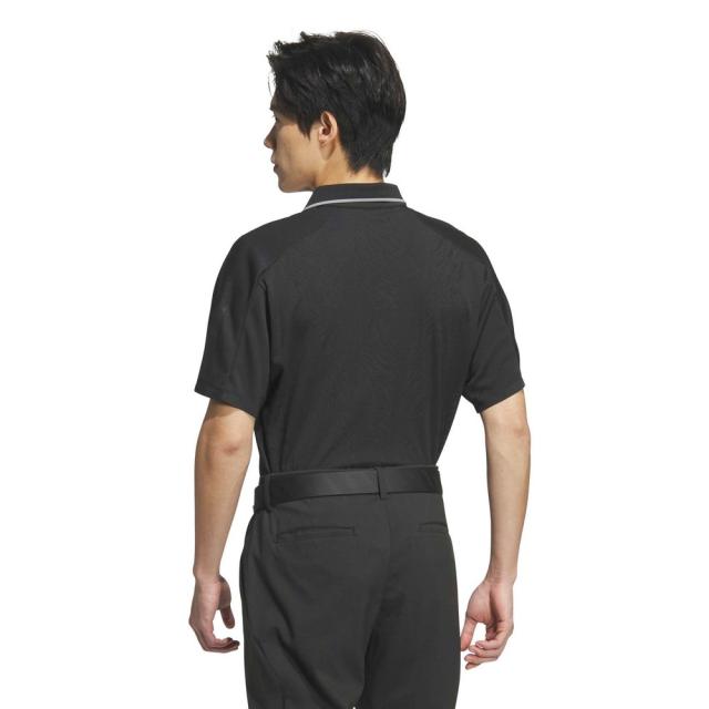 【ポイント5％！5/3 21:00〜22:59限定】アディダス(adidas)ゴルフウェア クライマクール ボディマッピング 半袖ポロシャツ GE890-KA1716BLK(Me…_1