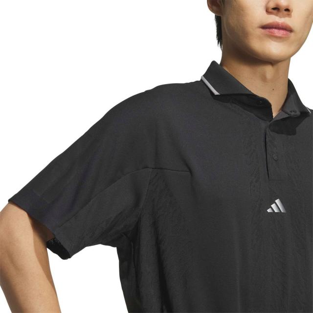 【ポイント5％！5/3 21:00〜22:59限定】アディダス(adidas)ゴルフウェア クライマクール ボディマッピング 半袖ポロシャツ GE890-KA1716BLK(Me…_2