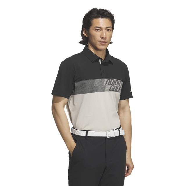 【ポイント5％！5/3 21:00〜22:59限定】アディダス(adidas)ゴルフウェア TWISTKNIT カラーブロック ボタンダウン 半袖シャツ RG650-KB4832…