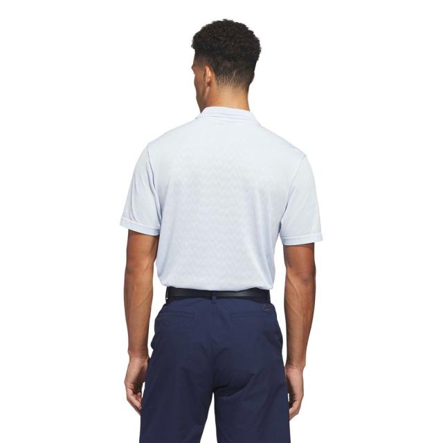 【ポイント5％！5/3 21:00〜22:59限定】アディダス(adidas)ゴルフウェア サイドシームレス 半袖シャツ SF806-KG3028LBLU(Men’s)_1