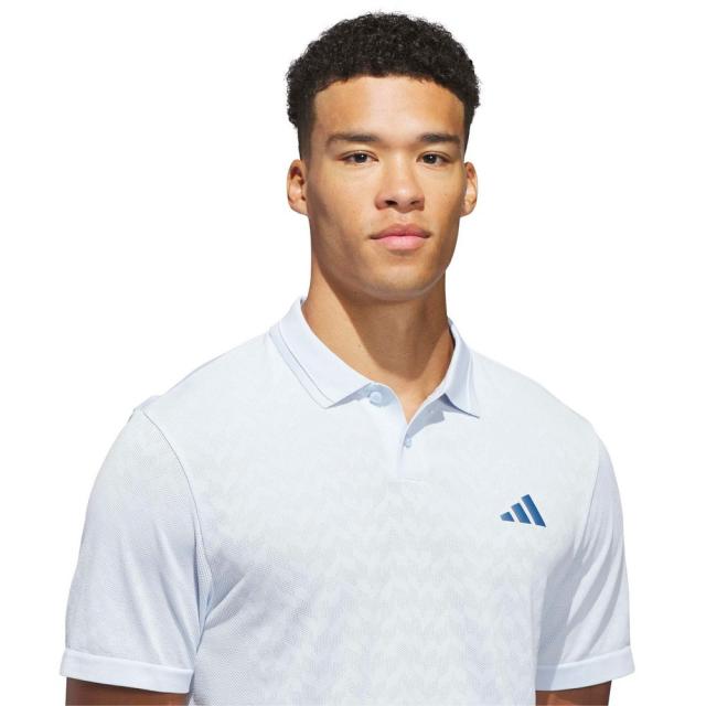 【ポイント5％！5/3 21:00〜22:59限定】アディダス(adidas)ゴルフウェア サイドシームレス 半袖シャツ SF806-KG3028LBLU(Men’s)_2