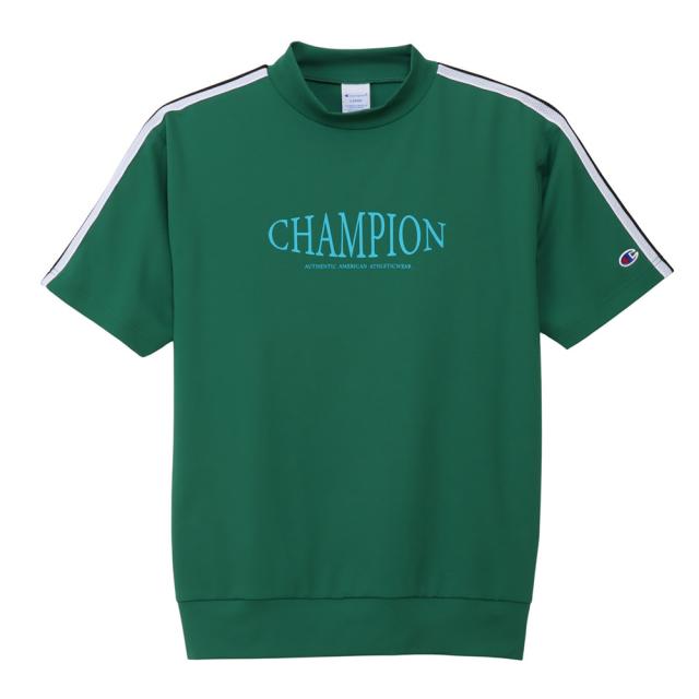 【ポイント5％！5/3 21:00〜22:59限定】チャンピオン(CHAMPION)ゴルフウェア 吸汗速乾 半袖 ショートスリーブ モックネックシャツ 26SS C3-DG305…