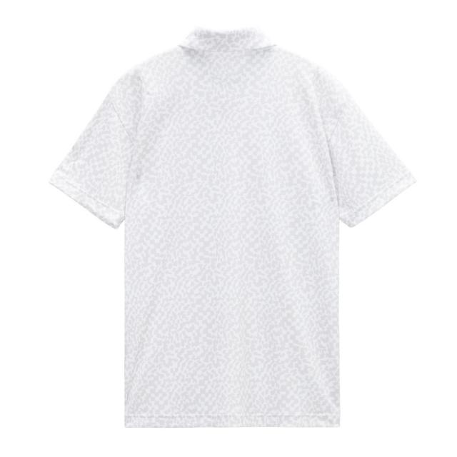 ルコックスポルティフ(lecoqsportif)ミナモ柄 半袖シャツ LG6SHS08M GY00(Men’s)_1