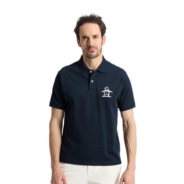 マンシング(MUNSING)10年ポロビッグピート 半袖シャツ MG6SHS01M NV00(Men’s)