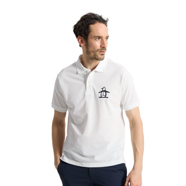 マンシング(MUNSING)10年ポロビッグピート 半袖シャツ MG6SHS01M WH00(Men’s)
