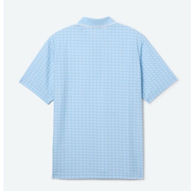 【ポイント5％！5/3 21:00〜22:59限定】マンシング(MUNSING)ゴルフウェア SUNSCREENモノグラムグラフィックプリント半袖ポロシャツ MG6SHS58M …_1