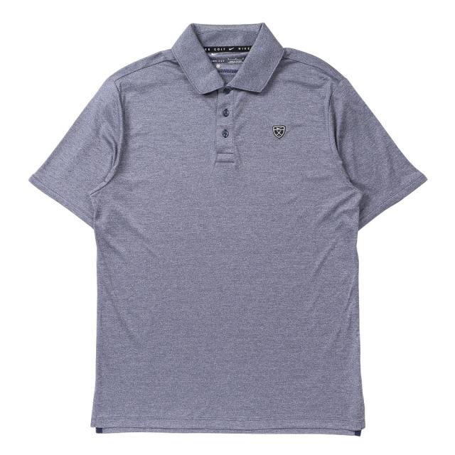 ナイキ(NIKE)ゴルフウェア 速乾 ドライフィット 半袖ポロシャツ ヘザー IB0238-419(Men’s)