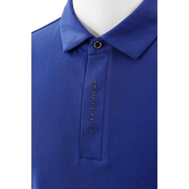 本間ゴルフ(HONMA)ゴルフウェア 吸汗速乾 Placket ロゴシャツ 631-317120X BL(Men’s)_1