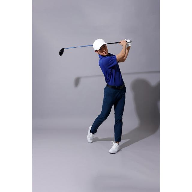 本間ゴルフ(HONMA)ゴルフウェア 吸汗速乾 Placket ロゴシャツ 631-317120X BL(Men’s)_5