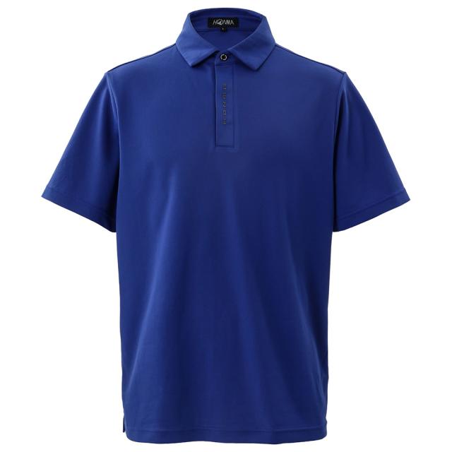 本間ゴルフ(HONMA)ゴルフウェア 吸汗速乾 Placket ロゴシャツ 631-317120X BL(Men’s)