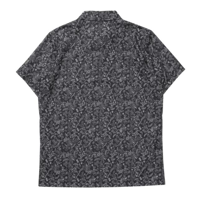 【ポイント5％！5/3 21:00〜22:59限定】プーマ(PUMA)ゴルフウェア ボタニカル柄 半袖ポロシャツ 637952-01(Men’s)_1