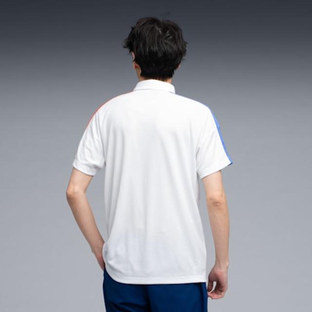 プーマ(PUMA)ゴルフウェア 吸汗速乾 PB ジャガード 半袖 ポロシャツ 637957-03(Men’s)_1