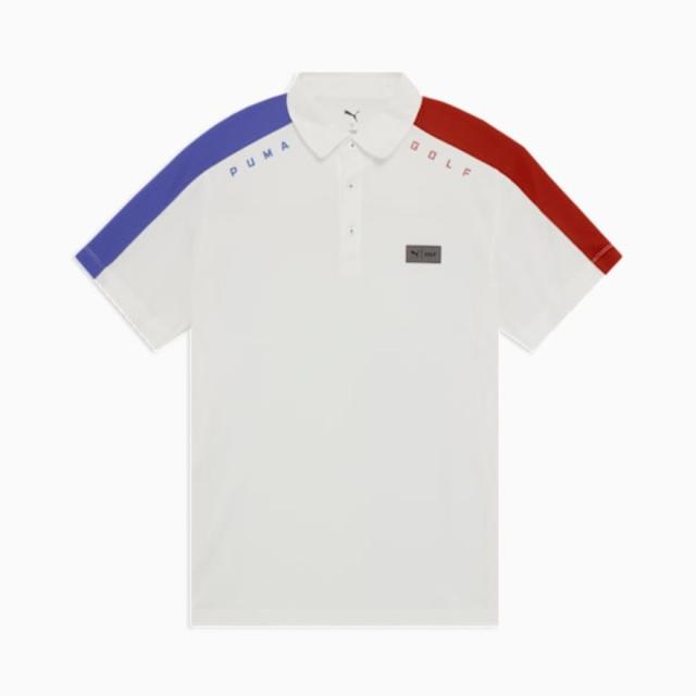 プーマ(PUMA)ゴルフウェア 吸汗速乾 PB ジャガード 半袖 ポロシャツ 637957-03(Men’s)_2