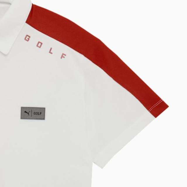 プーマ(PUMA)ゴルフウェア 吸汗速乾 PB ジャガード 半袖 ポロシャツ 637957-03(Men’s)_5