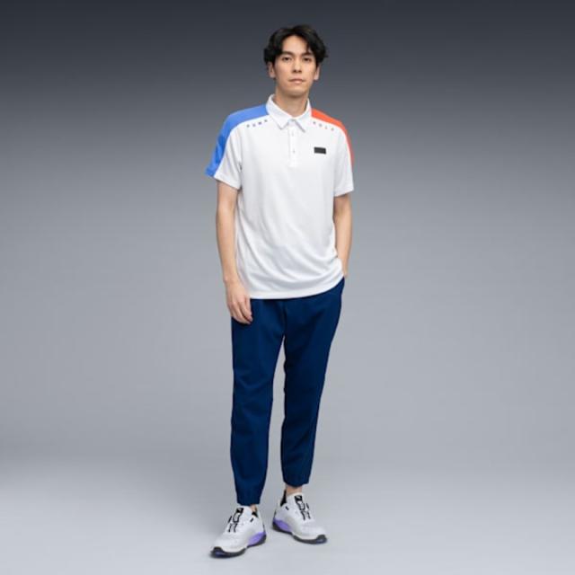 プーマ(PUMA)ゴルフウェア 吸汗速乾 PB ジャガード 半袖 ポロシャツ 637957-03(Men’s)_8