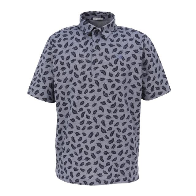 モコ(MOCO)ゴルフウェア リーフプリント半袖Tシャツ 21-2261341-94(Men’s)