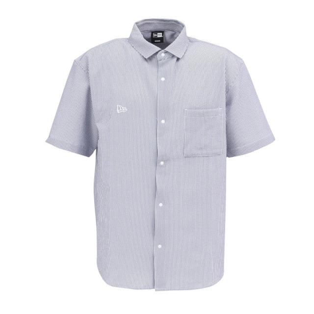 【ポイント5％！5/3 21:00〜22:59限定】ニューエラ(NEW ERA)ゴルフウェア SERSCKR 半袖シャツ BU 15124832(Men’s)