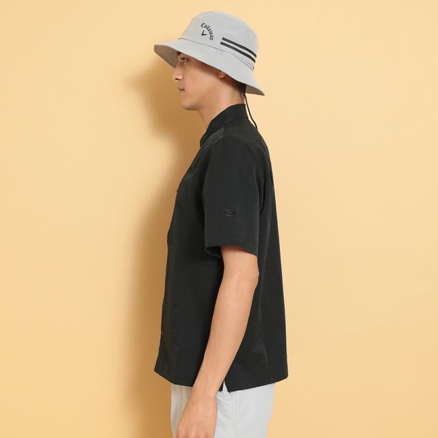 キャロウェイ(CALLAWAY)ゴルフウェア 半袖 フルオープンシャツ C25134114-1010(Men’s)_1