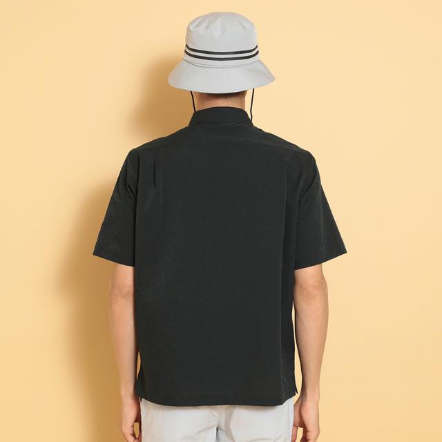 キャロウェイ(CALLAWAY)ゴルフウェア 半袖 フルオープンシャツ C25134114-1010(Men’s)_2