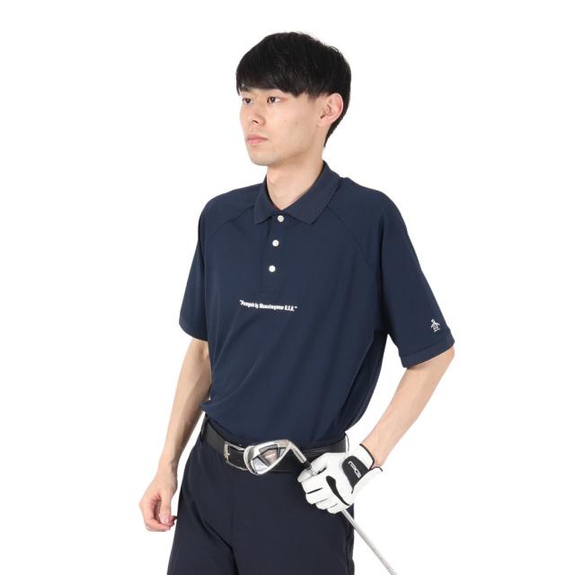 マンシング(MUNSING)ゴルフウェア ペンギン バイ マンシングウェア 60S ラグランスリーブ グラフィックポロシャツ …