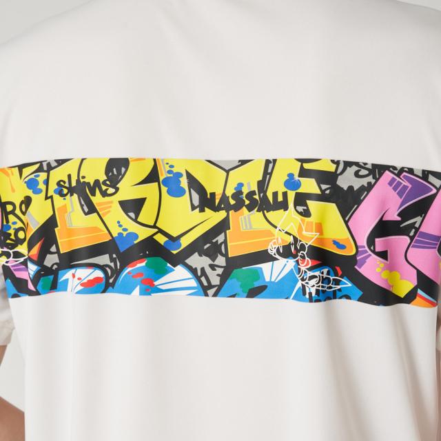 ラウドマウス(LOUDMOUTH)ゴルフウェア 半袖 アトムコラボモックネックシャツ 764611 -999(Men’s)