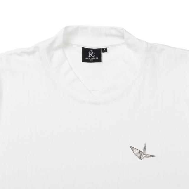 ウノ ピゥ ウノ ウグァーレ トレ(1PIU1UGUALE3)ゴルフ 半袖 モック