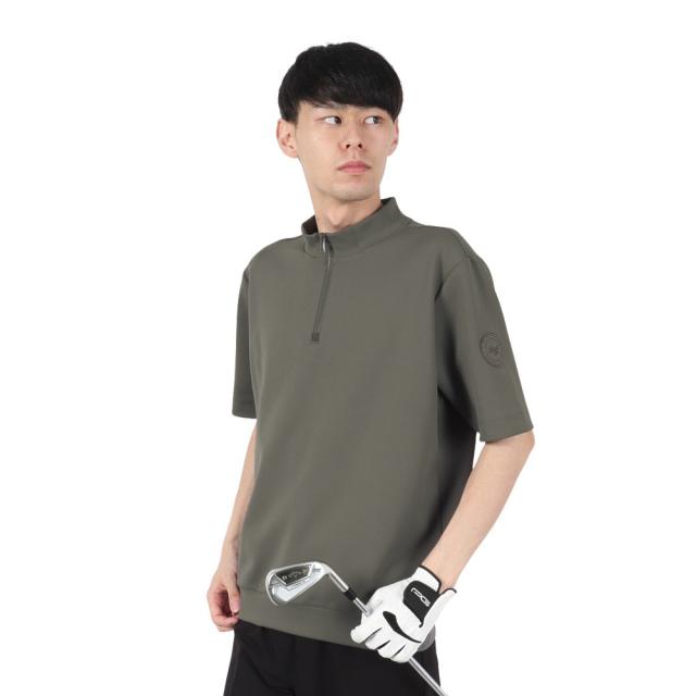 モコ(MOCO)ゴルフ 半袖 モックネック シャツ 21-2241241-18(Men’s)