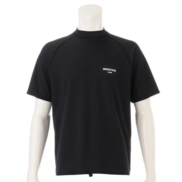 ブリーフィング(BRIEFING)ゴルフウェア 半袖 吸水速乾 LOGO RELAXED FIT モックネックシャツ BRG2… ブリーフィング(BRIEFING)ゴルフウェア 半袖 吸水速乾 LOGO RELAXED