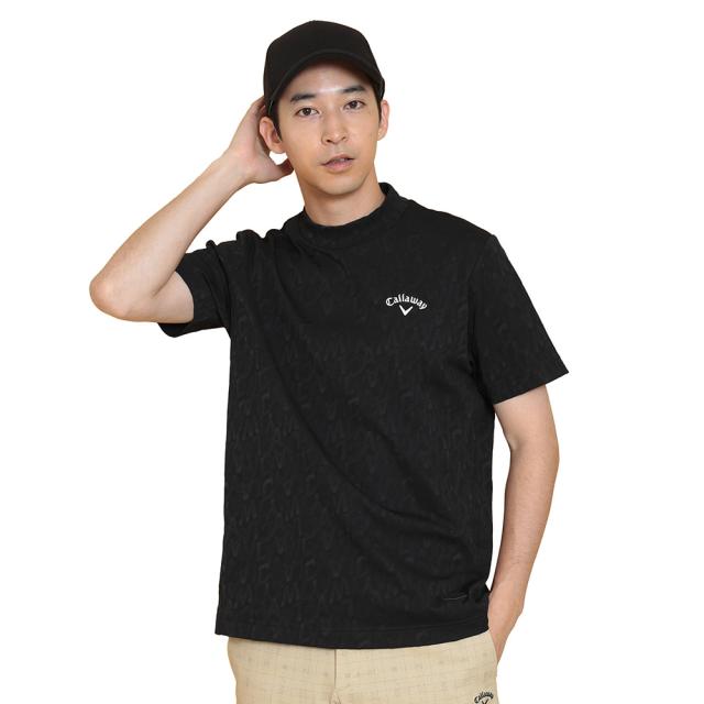キャロウェイ(CALLAWAY)ゴルフ 半袖モックネックシャツ C24234104-1010(Men’s)