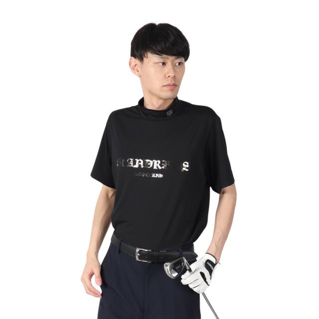 セントアンドリュース(ST.ANDREWS)モックネック ゴルフ カチオンポリエステル ベア天竺 半袖ハイネックシャツ 042…