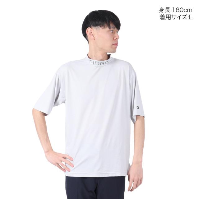 FIDRA VERA(FIDRA VERA)ゴルフウェア 吸水速乾 接触冷感 半袖 モックネックシャツ FV5TTG09 LG…_1