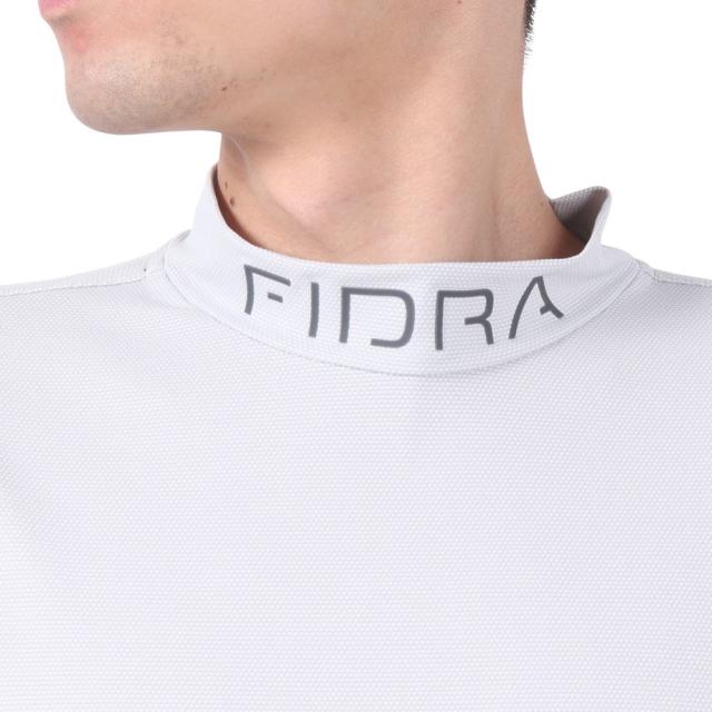FIDRA VERA(FIDRA VERA)ゴルフウェア 吸水速乾 接触冷感 半袖 モックネックシャツ FV5TTG09 LG…_5