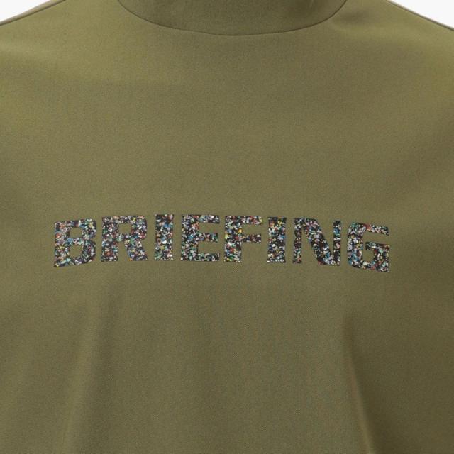ブリーフィング(BRIEFING)ゴルフウェア モックネック 半袖Tシャツ EARTH HIGHNECK RF BRG253M…_4