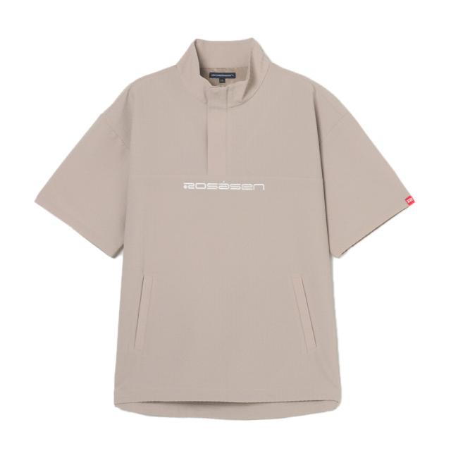 ROSASEN(ROSASEN)ゴルフウェア 吸水速乾 シアサッカー 半袖プルオーバー 044-25344-26SS-052(…