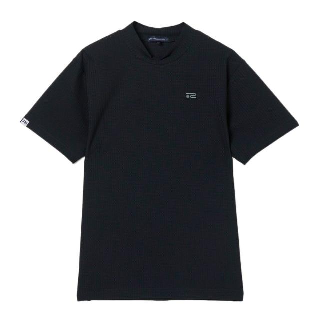 ロサーセン(ROSASEN)ゴルフウェア ディンプルメッシュ半袖モックネックシャツ 044-25545-26SS-019(Me…