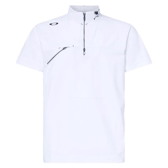 オークリー(OAKLEY)ゴルフウェア 吸汗速乾 冷感 SKULL COOL STRETCH HYBRID モックネック 半袖…