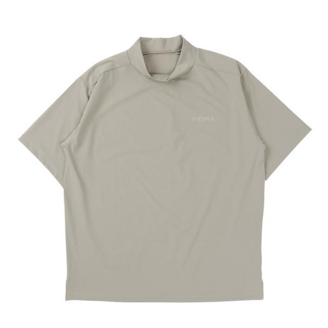 【ポイント5％！5/3 21:00〜22:59限定】FIDRA VERA(FIDRA VERA)ゴルフウェア モックネック 半袖Tシャツ FV5VTG06 LGRY(Men’s)