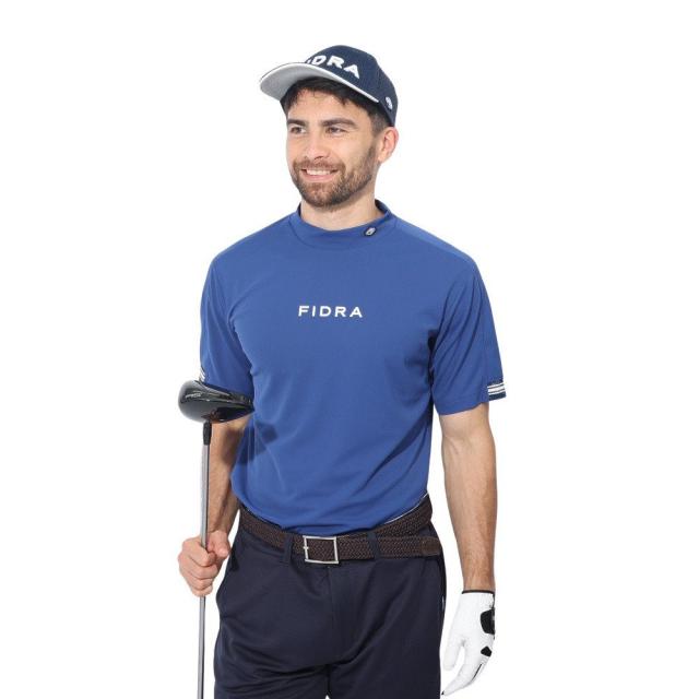 フィドラ(FIDRA)ゴルフウェア 半袖 モックネックシャツ FD5RTG03 NVY(Men’s) 8,470円